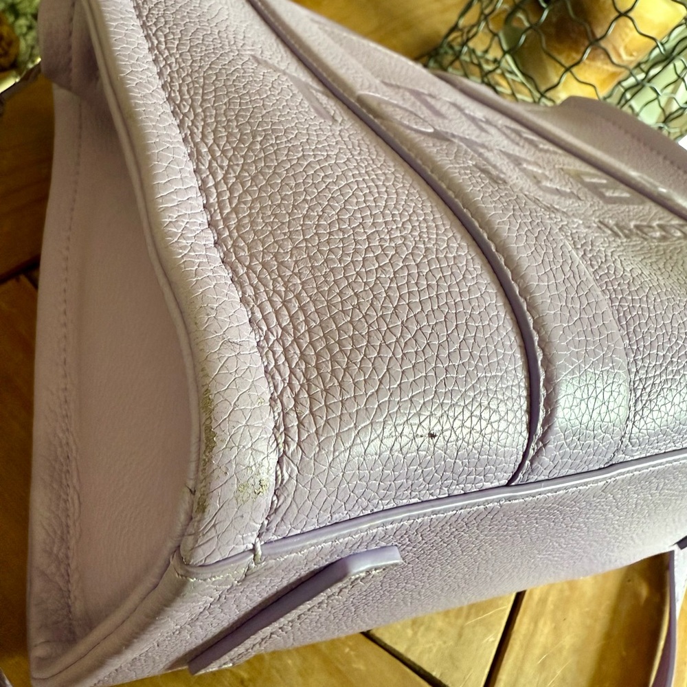 Marc Jacobs Medium Purple/Lavender Leather Tote Bag - Picture 6 of 16